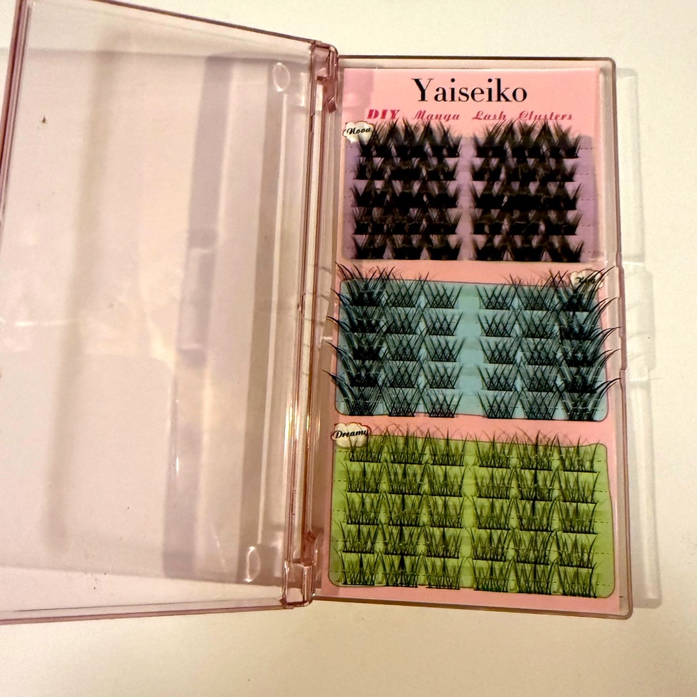 Yaiseiko Eye Lash clusters brand new